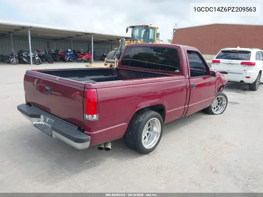 1993 Chevrolet Gmt-400 C1500 VIN: 1GCDC14Z6PZ209563 Lot: 45393332