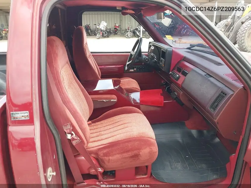 1993 Chevrolet Gmt-400 C1500 VIN: 1GCDC14Z6PZ209563 Lot: 45393332