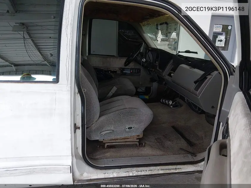 1993 Chevrolet Gmt-400 C1500 VIN: 2GCEC19K3P1196148 Lot: 45553288
