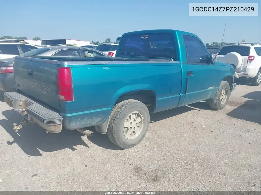 1993 Chevrolet Gmt-400 C1500 VIN: 1GCDC14Z7PZ210429 Lot: 45622948