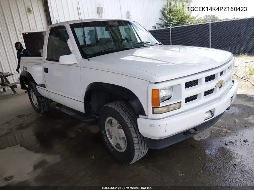 1993 Chevrolet Gmt-400 K1500 VIN: 1GCEK14K4PZ160423 Lot: 45645172