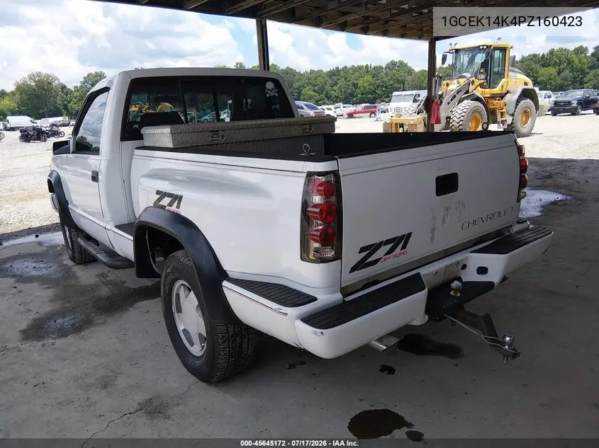 1993 Chevrolet Gmt-400 K1500 VIN: 1GCEK14K4PZ160423 Lot: 45645172