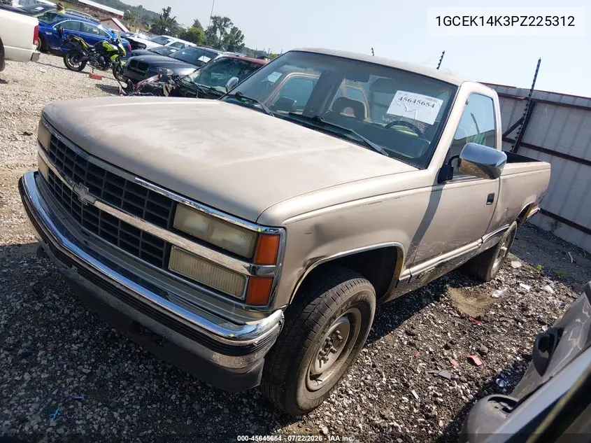 1993 Chevrolet Gmt-400 K1500 VIN: 1GCEK14K3PZ225312 Lot: 45645654