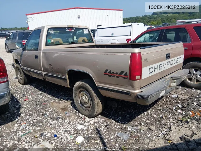 1993 Chevrolet Gmt-400 K1500 VIN: 1GCEK14K3PZ225312 Lot: 45645654