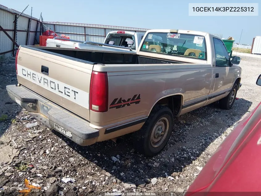 1993 Chevrolet Gmt-400 K1500 VIN: 1GCEK14K3PZ225312 Lot: 45645654