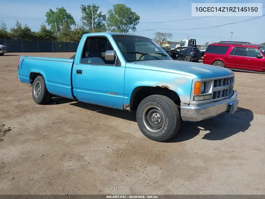1994 Chevrolet Gmt-400 C1500 VIN: 1GCEC14Z1RZ145150 Lot: 45212161