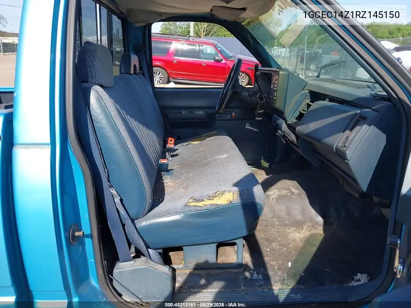 1994 Chevrolet Gmt-400 C1500 VIN: 1GCEC14Z1RZ145150 Lot: 45212161