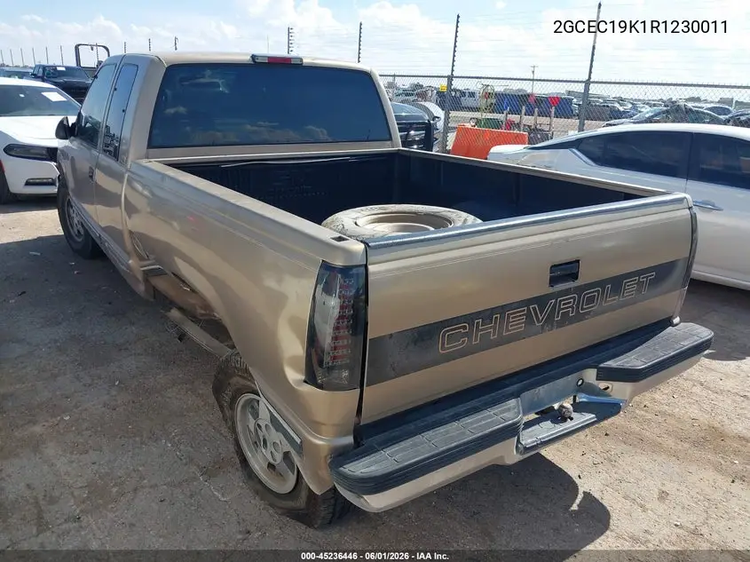 1994 Chevrolet Gmt-400 C1500 VIN: 2GCEC19K1R1230011 Lot: 45236446