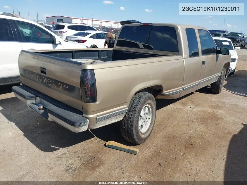 1994 Chevrolet Gmt-400 C1500 VIN: 2GCEC19K1R1230011 Lot: 45236446