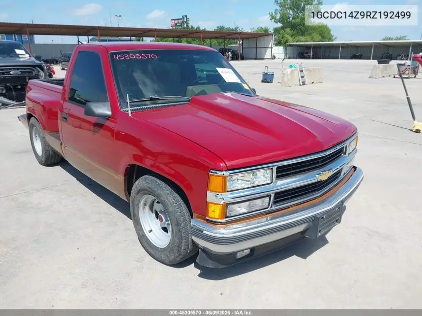 1994 Chevrolet Gmt-400 C1500 VIN: 1GCDC14Z9RZ192499 Lot: 45305570