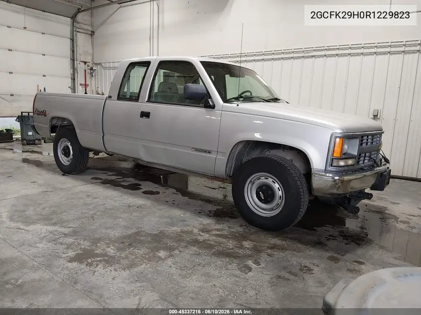 1994 Chevrolet Gmt-400 K2500 VIN: 2GCFK29H0R1229823 Lot: 45337216