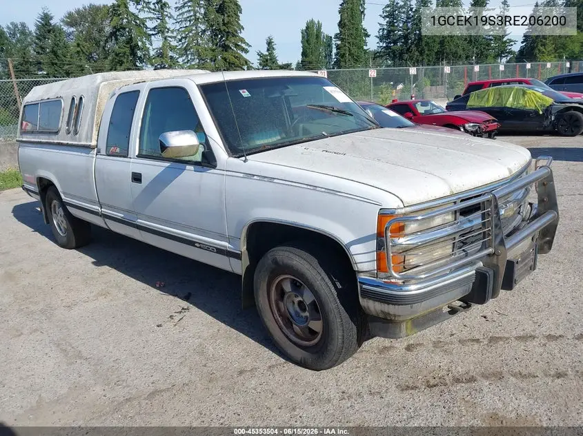 1994 Chevrolet Gmt-400 K1500 VIN: 1GCEK19S3RE206200 Lot: 45353504