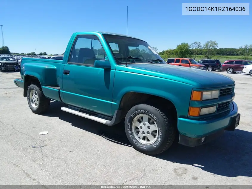 1994 Chevrolet Gmt-400 C1500 VIN: 1GCDC14K1RZ164036 Lot: 45362708