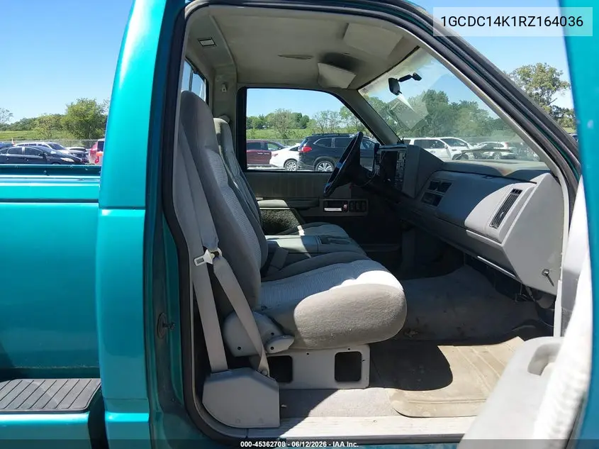 1994 Chevrolet Gmt-400 C1500 VIN: 1GCDC14K1RZ164036 Lot: 45362708
