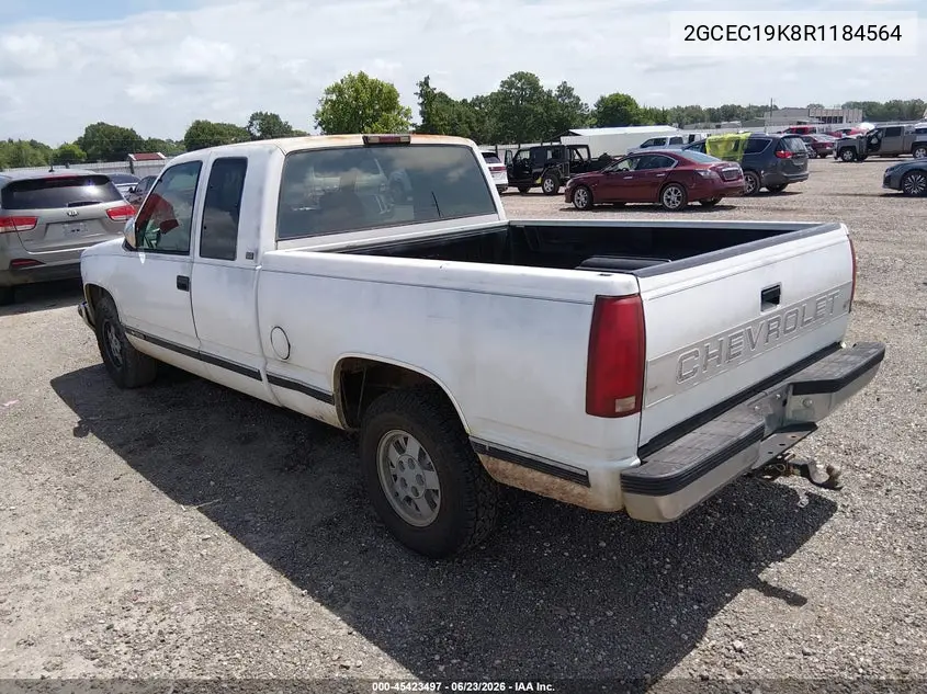 1994 Chevrolet Gmt-400 C1500 VIN: 2GCEC19K8R1184564 Lot: 45423497