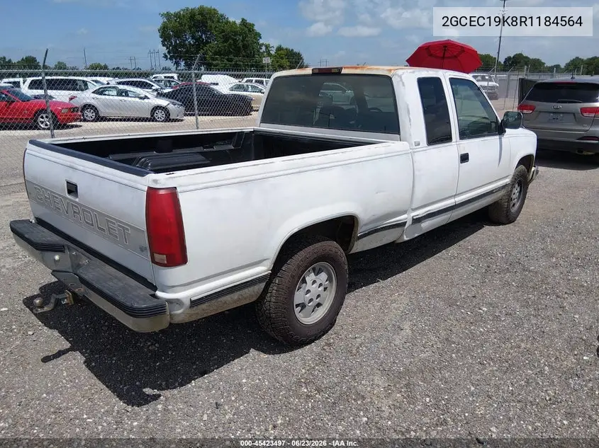 1994 Chevrolet Gmt-400 C1500 VIN: 2GCEC19K8R1184564 Lot: 45423497