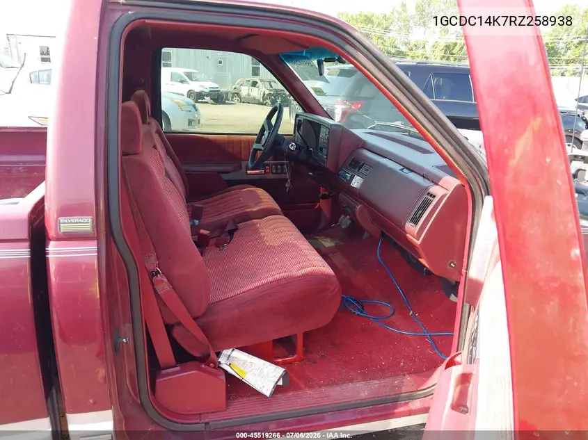 1994 Chevrolet Gmt-400 C1500 VIN: 1GCDC14K7RZ258938 Lot: 45519266