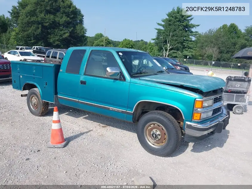 1994 Chevrolet Gmt-400 K2500 VIN: 2GCFK29K5R1248783 Lot: 45521157