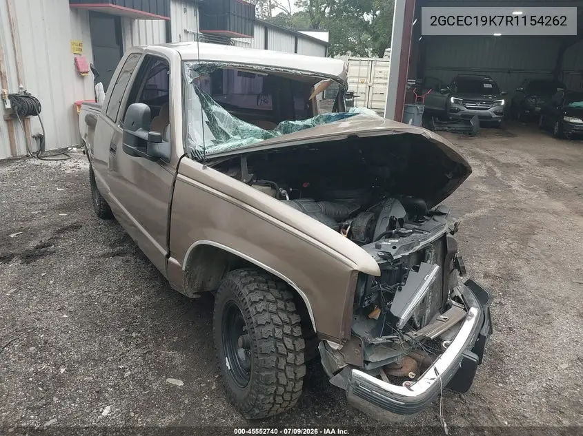 1994 Chevrolet Gmt-400 C1500 VIN: 2GCEC19K7R1154262 Lot: 45552740