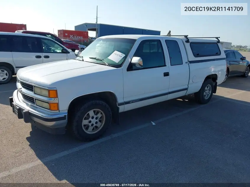 1994 Chevrolet Gmt-400 C1500 VIN: 2GCEC19K2R1141709 Lot: 45630769