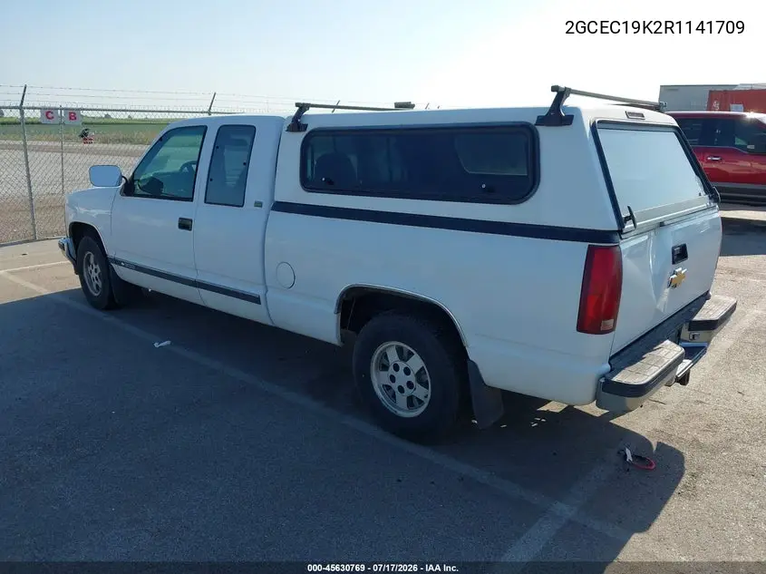 1994 Chevrolet Gmt-400 C1500 VIN: 2GCEC19K2R1141709 Lot: 45630769