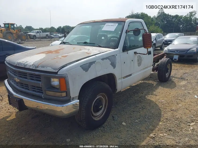 1994 Chevrolet Gmt-400 C2500 VIN: 1GBGC24KXRE174174 Lot: 45669013