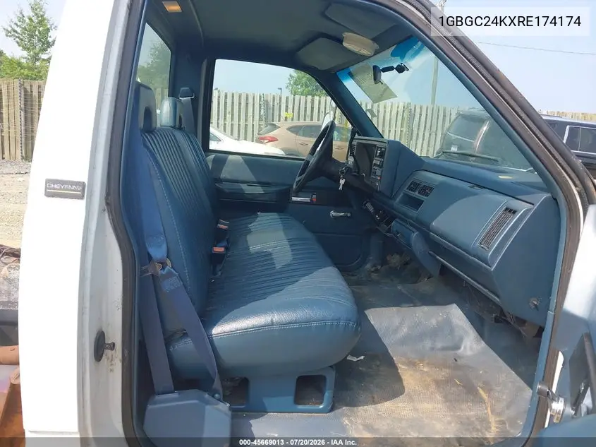 1994 Chevrolet Gmt-400 C2500 VIN: 1GBGC24KXRE174174 Lot: 45669013