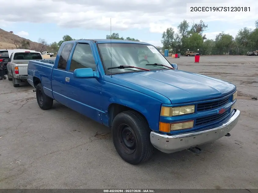 1995 Chevrolet Gmt-400 C1500 VIN: 2GCEC19K7S1230181 Lot: 45228294