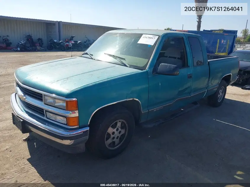 1995 Chevrolet Gmt-400 C1500 VIN: 2GCEC19K7S1264041 Lot: 45438817