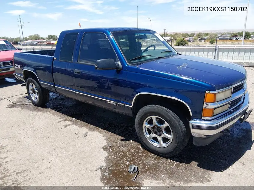 1995 Chevrolet Gmt-400 K1500 VIN: 2GCEK19KXS1150702 Lot: 45456805