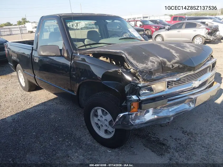 1995 Chevrolet Gmt-400 C1500 VIN: 1GCEC14Z8SZ137536 Lot: 45618359
