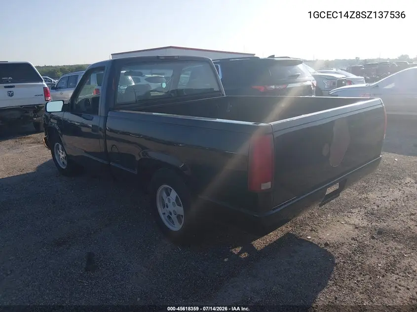 1995 Chevrolet Gmt-400 C1500 VIN: 1GCEC14Z8SZ137536 Lot: 45618359