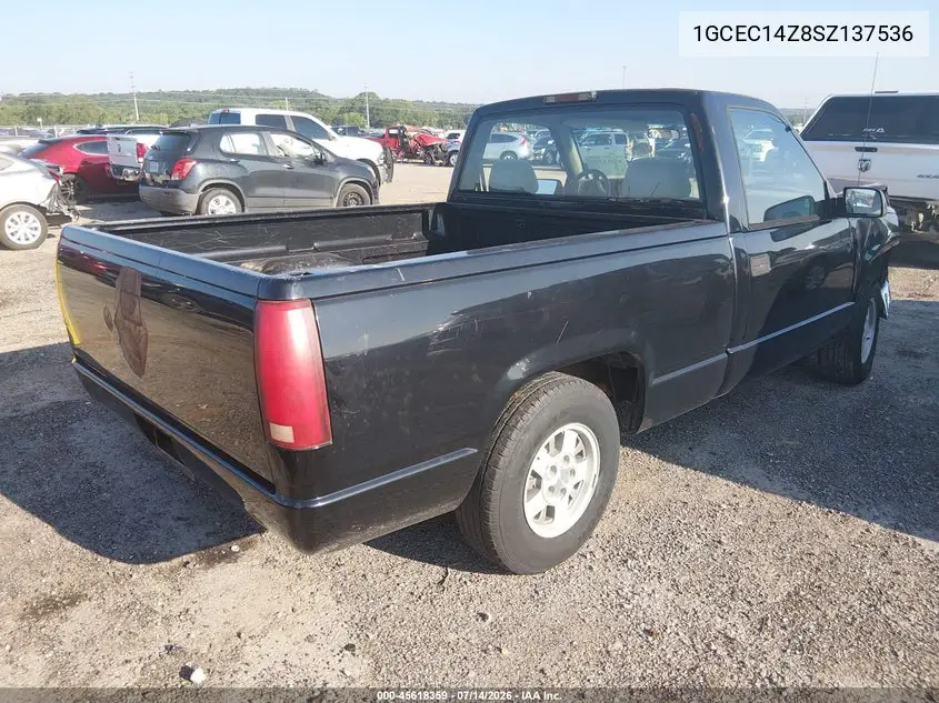 1995 Chevrolet Gmt-400 C1500 VIN: 1GCEC14Z8SZ137536 Lot: 45618359