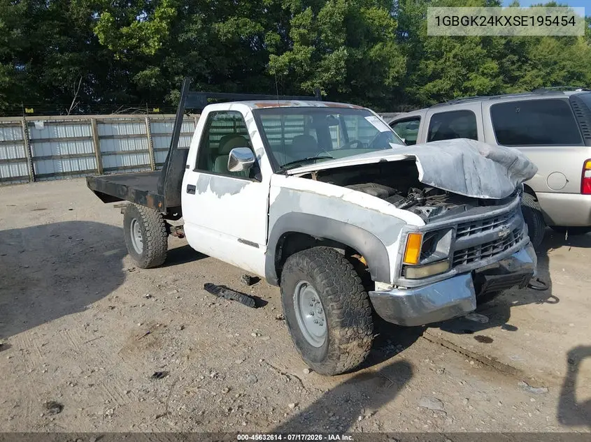 1995 Chevrolet Gmt-400 K2500 VIN: 1GBGK24KXSE195454 Lot: 45632614