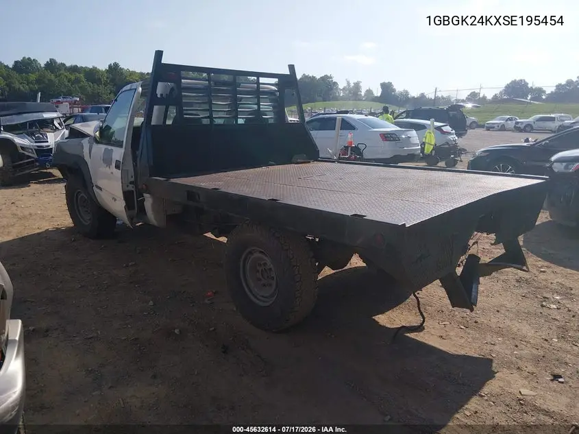 1995 Chevrolet Gmt-400 K2500 VIN: 1GBGK24KXSE195454 Lot: 45632614