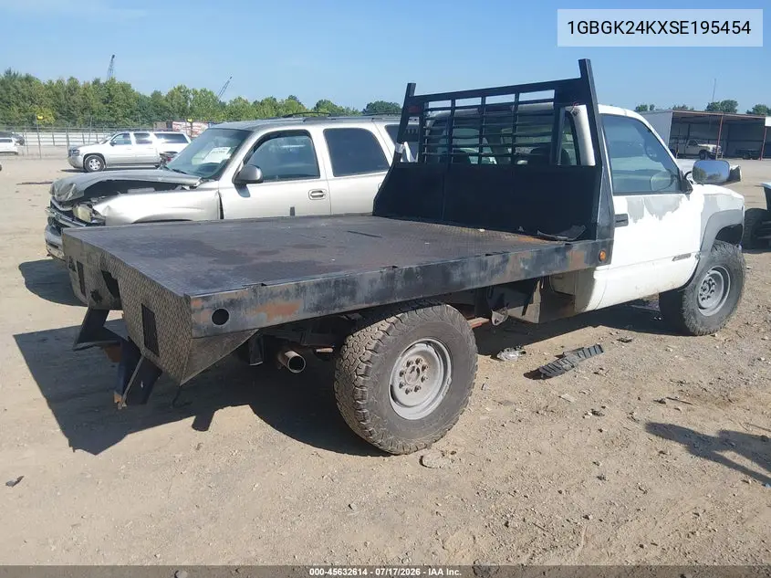 1995 Chevrolet Gmt-400 K2500 VIN: 1GBGK24KXSE195454 Lot: 45632614