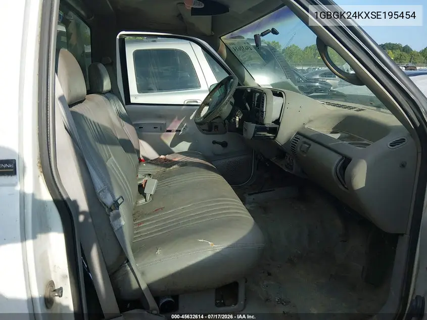 1995 Chevrolet Gmt-400 K2500 VIN: 1GBGK24KXSE195454 Lot: 45632614