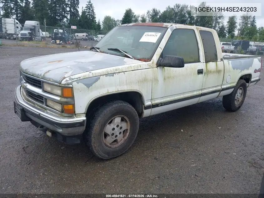 1995 Chevrolet Gmt-400 K1500 VIN: 1GCEK19H4SE243203 Lot: 45641621