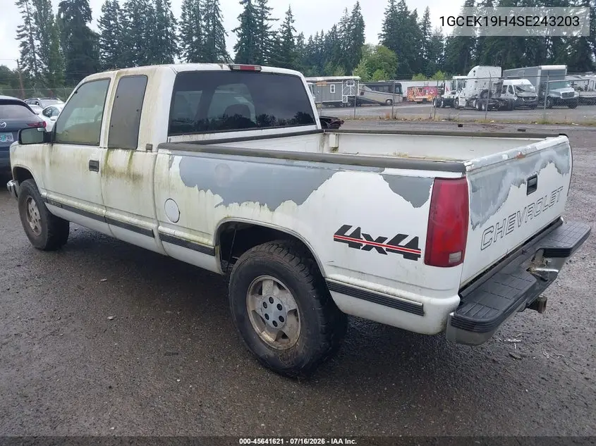 1995 Chevrolet Gmt-400 K1500 VIN: 1GCEK19H4SE243203 Lot: 45641621