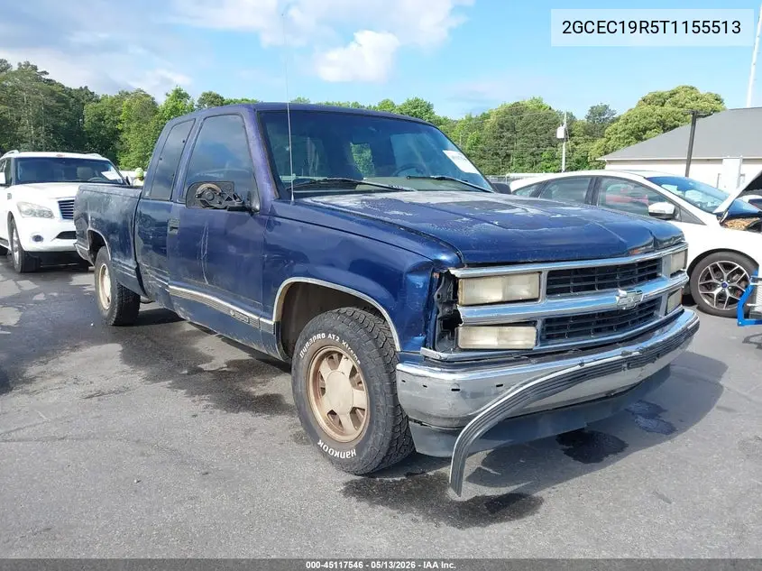 1996 Chevrolet Gmt-400 C1500 VIN: 2GCEC19R5T1155513 Lot: 45117546