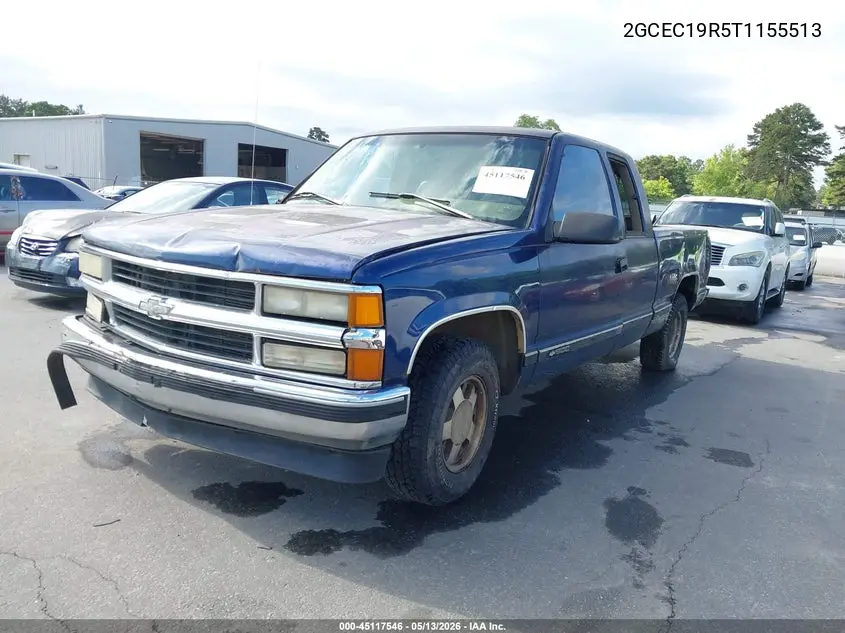 1996 Chevrolet Gmt-400 C1500 VIN: 2GCEC19R5T1155513 Lot: 45117546