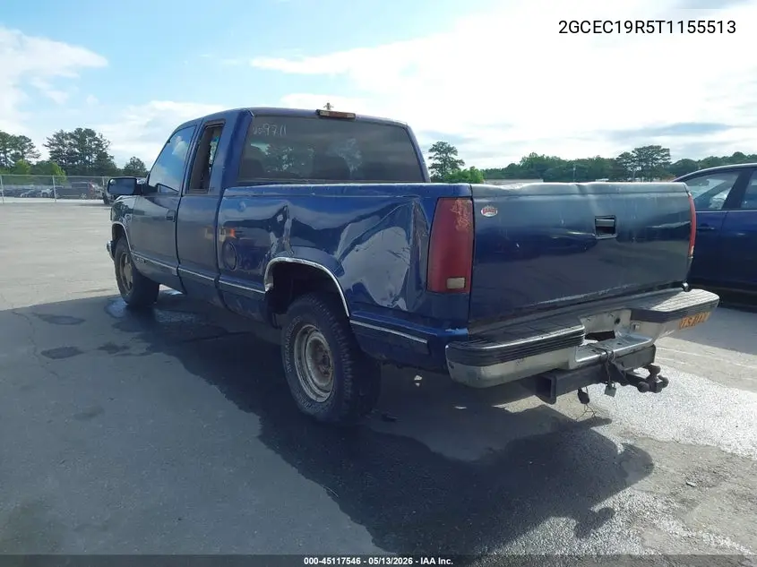 1996 Chevrolet Gmt-400 C1500 VIN: 2GCEC19R5T1155513 Lot: 45117546