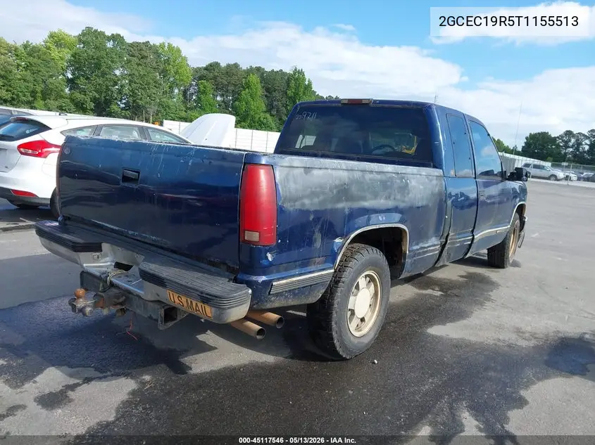 1996 Chevrolet Gmt-400 C1500 VIN: 2GCEC19R5T1155513 Lot: 45117546