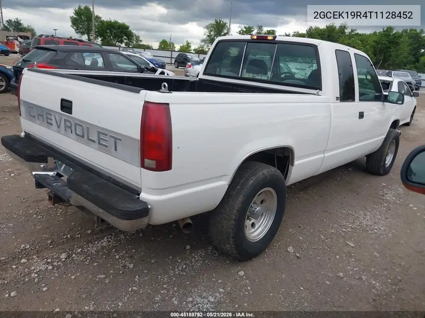 1996 Chevrolet Gmt-400 K1500 VIN: 2GCEK19R4T1128452 Lot: 45188792