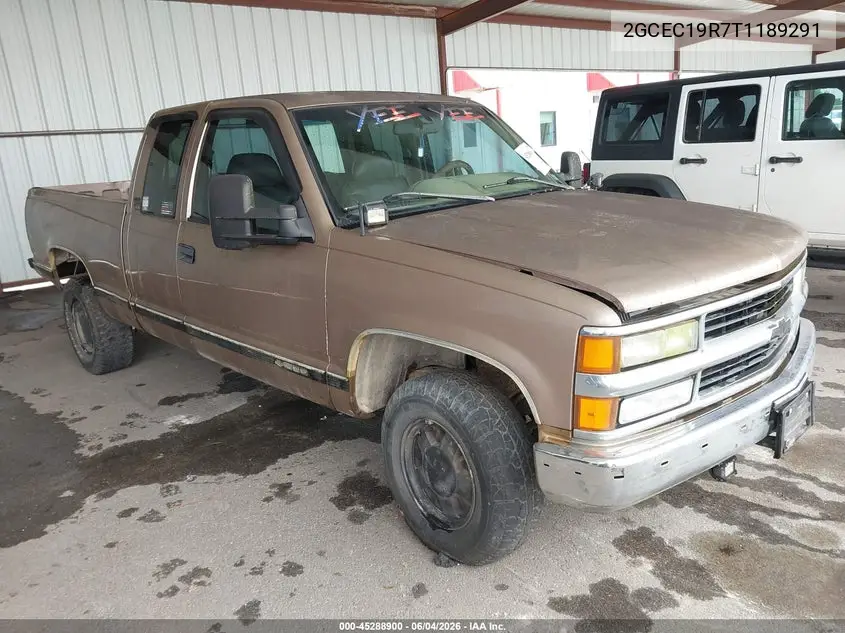1996 Chevrolet Gmt-400 C1500 VIN: 2GCEC19R7T1189291 Lot: 45288900