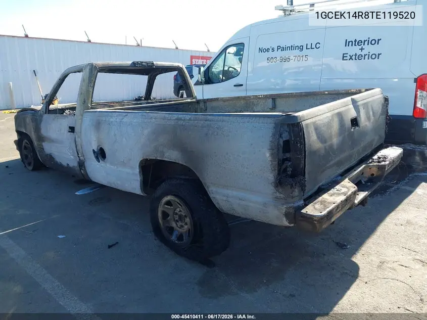 1996 Chevrolet Gmt-400 K1500 VIN: 1GCEK14R8TE119520 Lot: 45410411