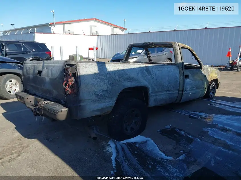 1996 Chevrolet Gmt-400 K1500 VIN: 1GCEK14R8TE119520 Lot: 45410411