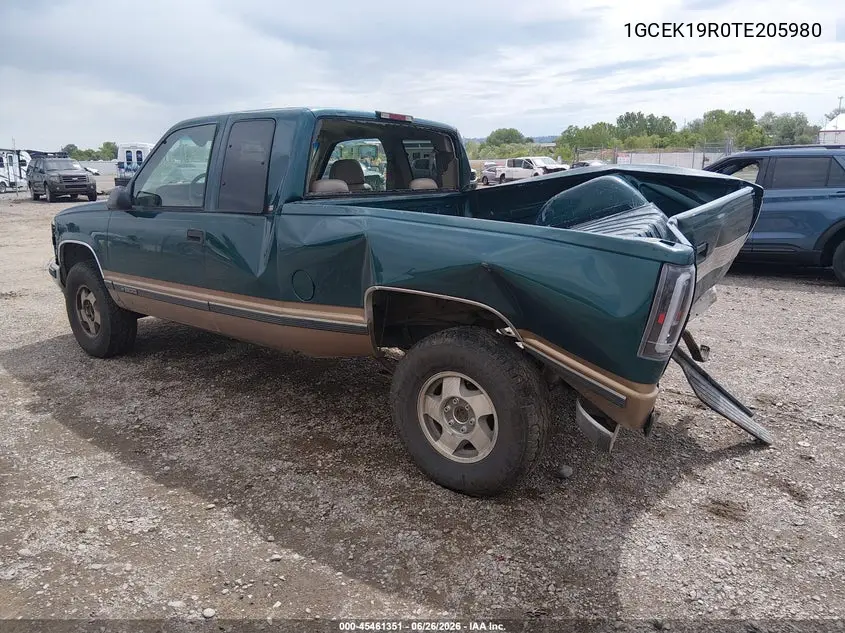 1996 Chevrolet Gmt-400 K1500 VIN: 1GCEK19R0TE205980 Lot: 45461351