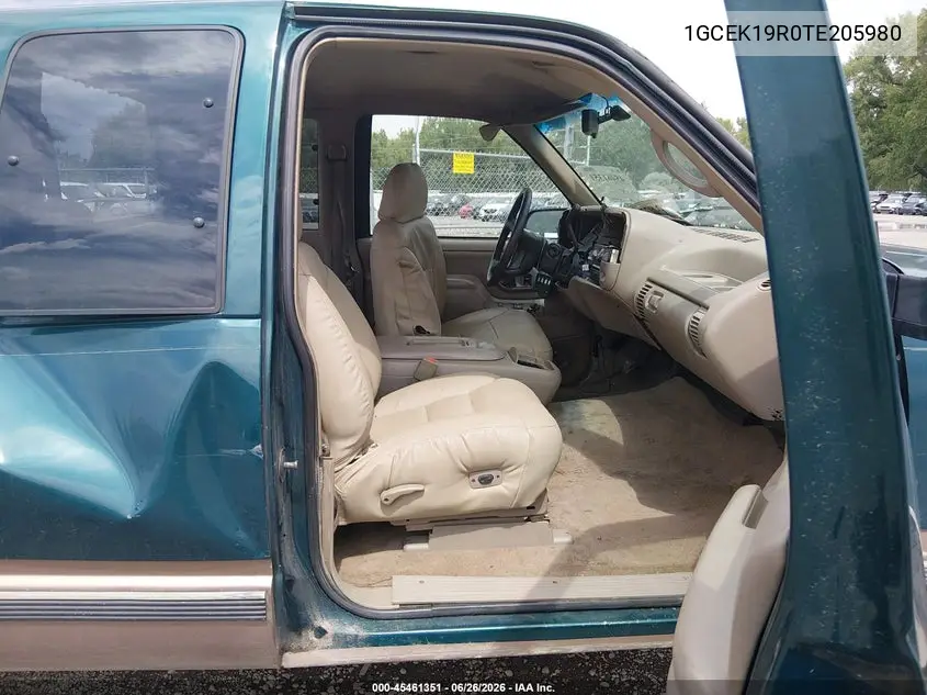 1996 Chevrolet Gmt-400 K1500 VIN: 1GCEK19R0TE205980 Lot: 45461351