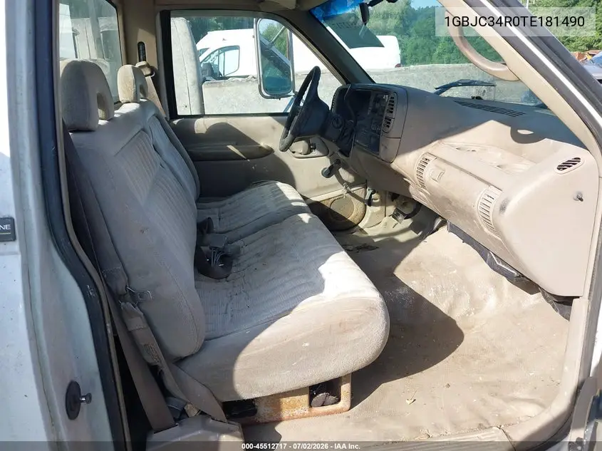1996 Chevrolet Gmt-400 C3500 VIN: 1GBJC34R0TE181490 Lot: 45512717
